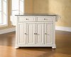 KF30003AWH Alexandria Solid Granite Top Kitchen Island