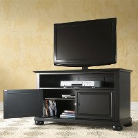 KF10003ABK Black 42 Inch TV Stand - Alexandria -3