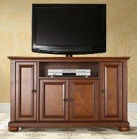 KF10002ACH Cherry 48 Inch TV Stand - Alexandria