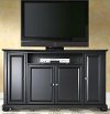 KF10001ABK 60 Inch Alexandria Black Crosley TV Stand