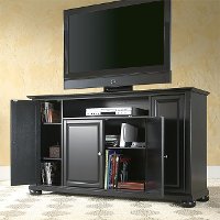 KF10001ABK Black 60 Inch TV Stand - Alexandria-3