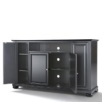 KF10001ABK Black 60 Inch TV Stand - Alexandria-4