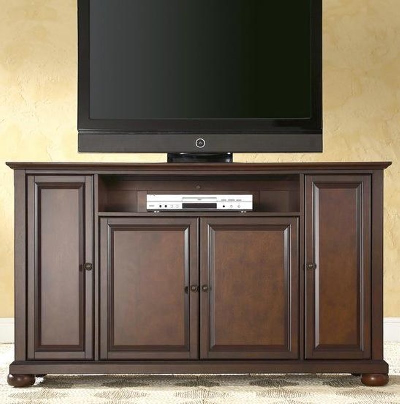 Mahogany 60 Inch Tv Stand Alexandria Rc Willey Furniture Store