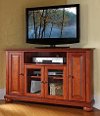 KF10006ACH Cherry 48 Inch Corner TV Stand - Alexandria -2