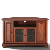 KF10006ACH Cherry 48 Inch Corner TV Stand - Alexandria-4