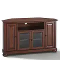 KF10006AMA Mahogany 48 Inch Corner TV Stand - Alexandria