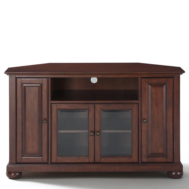 KF10006AMA Mahogany 48 Inch Corner TV Stand - Alexandria-4