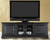 KF10005ABK Black 60 Inch Low Profile TV Stand - Alexandria