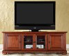 KF10005ACH Cherry 60 Inch Low Profile TV Stand - Alexandria