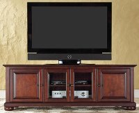 KF10005AMA Mahogany 60 Inch Low Profile TV Stand - Alexandria