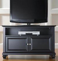 KF10003DBK Black 42 Inch TV Stand - Cambridge -2