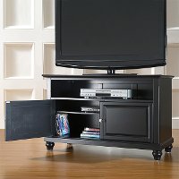 KF10003DBK Black 42 Inch TV Stand - Cambridge -3
