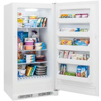 FFFU14F2QW Frigidaire Upright Freezer with Bright LED lighting - 14 cu. ft. White-4