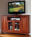 KF10006DCH Cherry 48 Inch Corner TV Stand - Cambridge