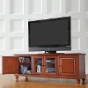 KF10005DCH Cherry Brown Low Profile 60 Inch TV Stand - Cambridge -3