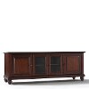KF10005DMA Mahogany 60 Inch Low Profile TV Stand - Cambridge -2