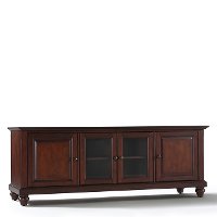 KF10005DMA Mahogany 60 Inch Low Profile TV Stand - Cambridge -2