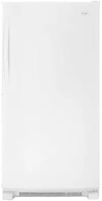 WZF79R20DW Whirlpool 20 cu ft Upright Freezer - White