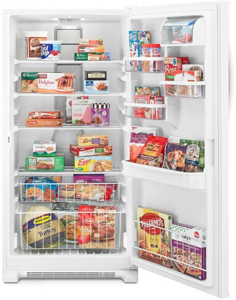 WZF79R20DW Whirlpool 20 cu ft Upright Freezer - White-2