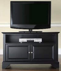 KF10003BBK Black 42 Inch TV Stand - LaFayette