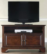 KF10003BMA Mahogany 42 Inch TV Stand - LaFayette