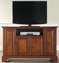 KF10002BCH Cherry 48 Inch TV Stand - LaFayette-2