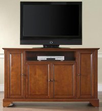 KF10001BCH Cherry 60 Inch TV Stand - LaFayette