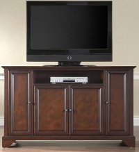 KF10001BMA Mahogany 60 Inch TV Stand - LaFayette