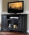 KF10006BBK LaFayette Black Crosley 48 Corner TV Stand