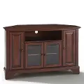 KF10006BMA Mahogany 48 Inch Corner TV Stand - LaFayette