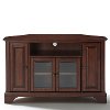 KF10006BMA Mahogany 48 Inch Corner TV Stand - LaFayette -4