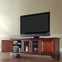 KF10005BMA Mahogany 60 Inch Low Profile TV Stand - LaFayette -2