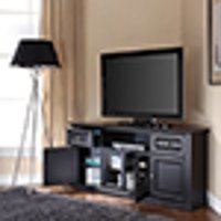 CF1000260-BK Black 60 Inch Corner TV Stand-3