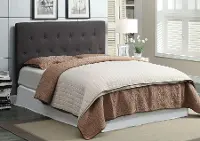 Leroy Gray Upholstered Full-Queen Upholstered Headboard