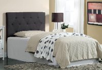 Leroy Gray Upholstered Twin Headboard
