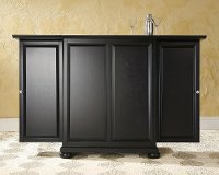 KF40001ABK Expandable Bar Cabinet - Alexandria