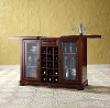 KF40002AMA Mahogany Sliding Top Bar Cabinet - Alexandria -2