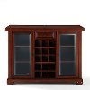 KF40002AMA Mahogany Sliding Top Bar Cabinet - Alexandria -3