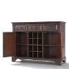 KF42001BMA Mahogany Wine Buffet Server - LaFayette -3