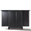KF40001BBK Black Expandable Bar Cabinet - LaFayette -4