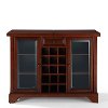 KF40002BMA Mahogany Sliding Top Bar Cabinet - LaFayette -3