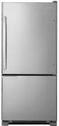ABB1921BRM Amana 18.7 cu. ft. Bottom Freezer Refrigerator - 30 Inch Stainless Steel