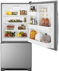 ABB1921BRM Amana 18.7 cu. ft. Bottom Freezer Refrigerator - 30 Inch Stainless Steel-7