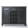 KF42001DBK Black Wine Buffet Server - Cambridge -3