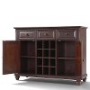 KF42001DMA Mahogany Wine Buffet Server - Cambridge -3