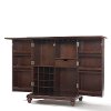 KF40001DMA Mahogany Expandable Bar Cabinet - Cambridge -3
