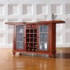KF40002DCH Cherry Sliding Top Bar Cabinet - Cambridge -2