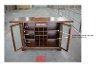 KF40002DCH Cherry Sliding Top Bar Cabinet - Cambridge -3