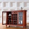 KF40002DCH Cherry Sliding Top Bar Cabinet - Cambridge -5