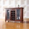 KF40002DMA Mahogany Sliding Top Bar Cabinet - Cambridge